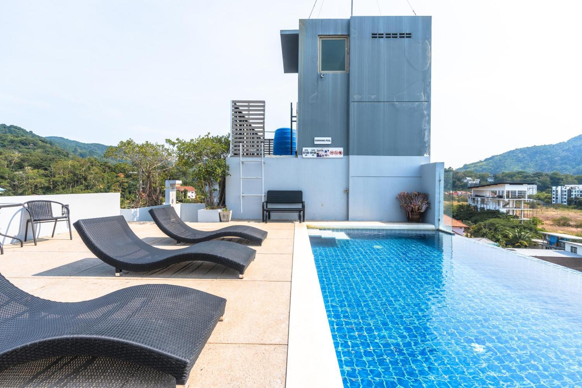 G1 Touch Blue Sky Hotell Kamala Beach Exteriör bild